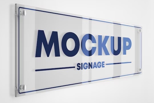 アクリル表札(シート仕様)